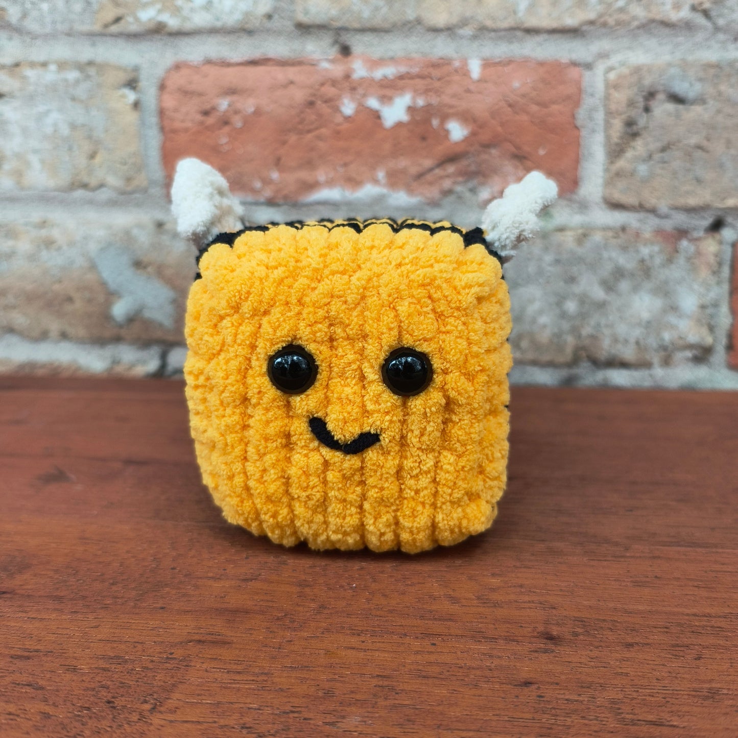 Cu-Bee: Cube Bumble Bee Plushie