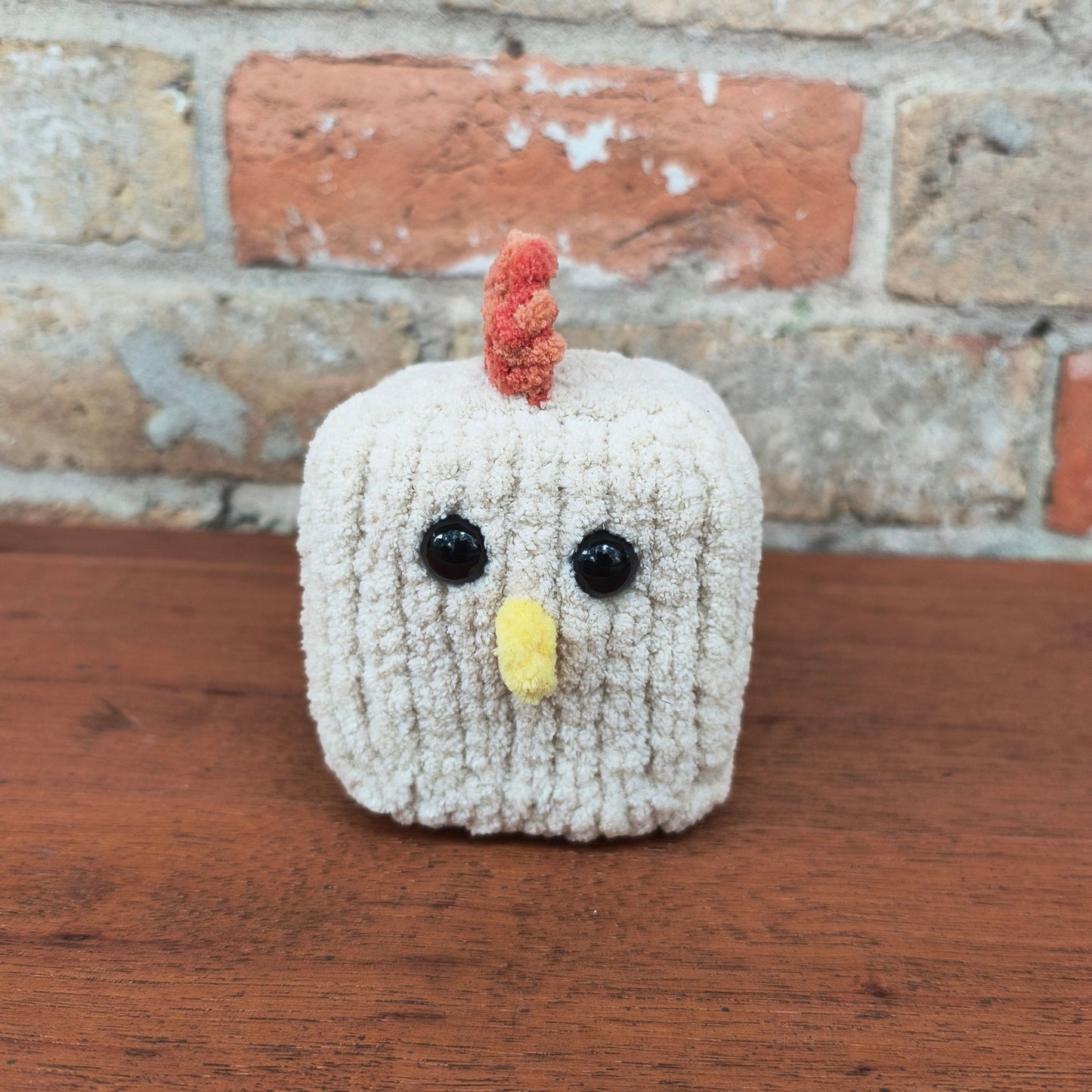 Cube Chicken Plushie