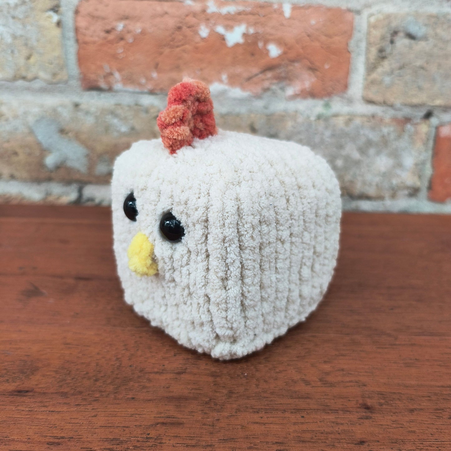 Cube Chicken Plushie