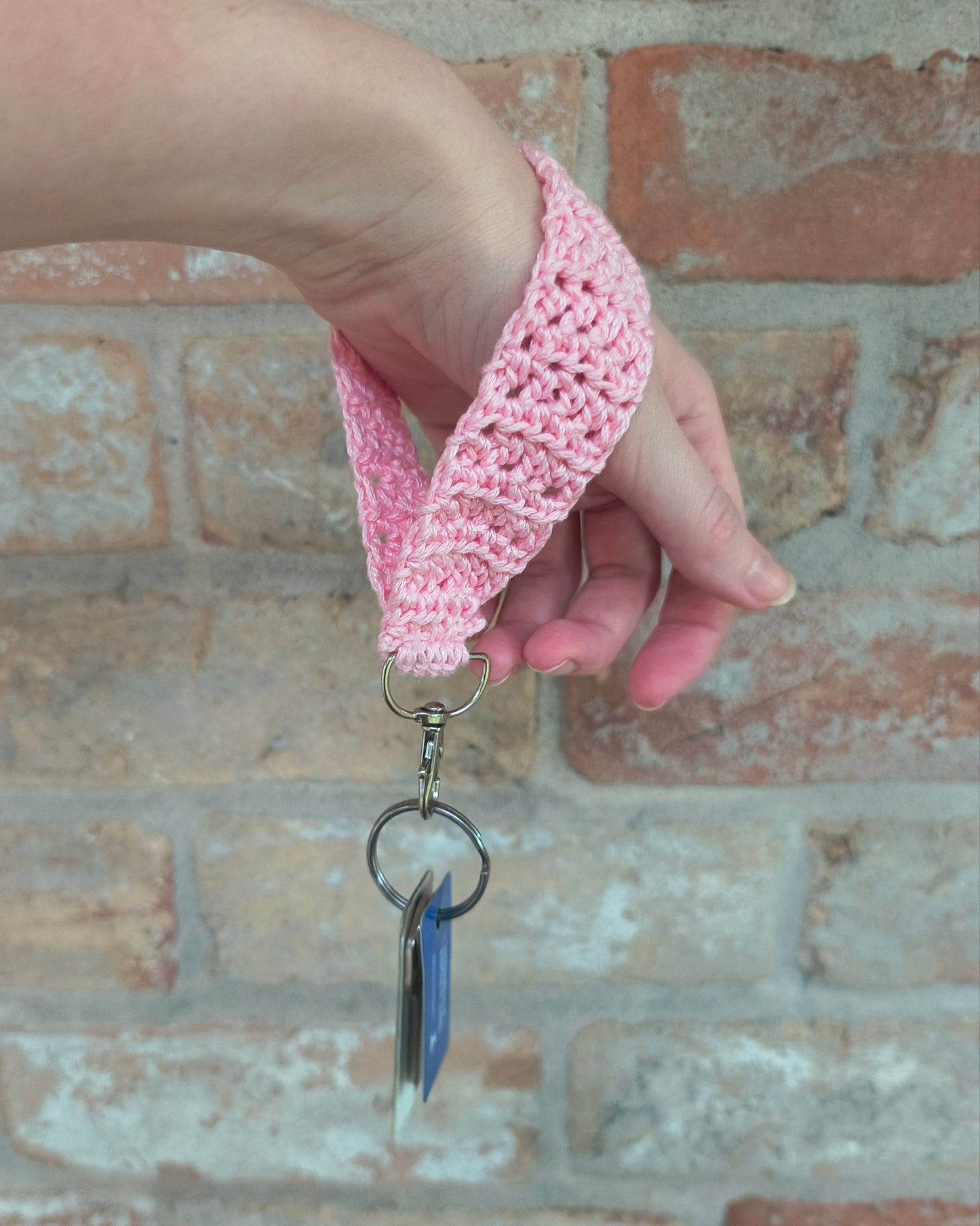 Crochet Keychain Wristlet