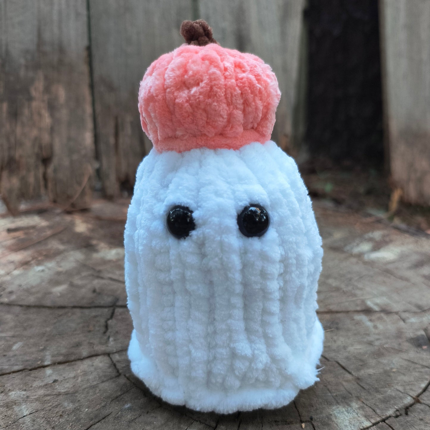 Pumpkin Head Ghost Plushie