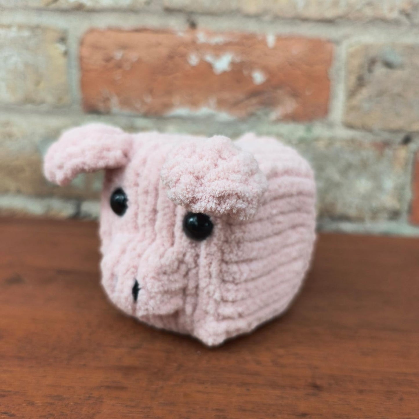 Small Cube Piggy Plushie