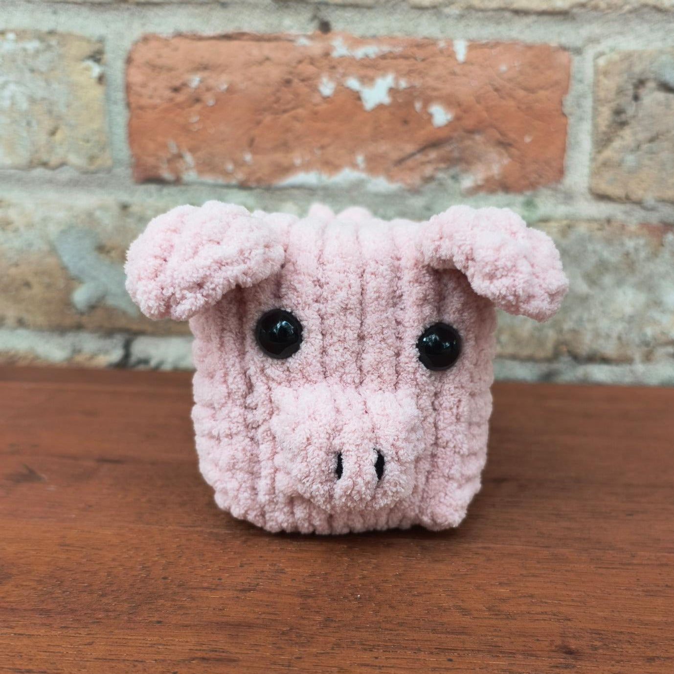Small Cube Piggy Plushie