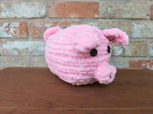 Pink Piggy Plushie