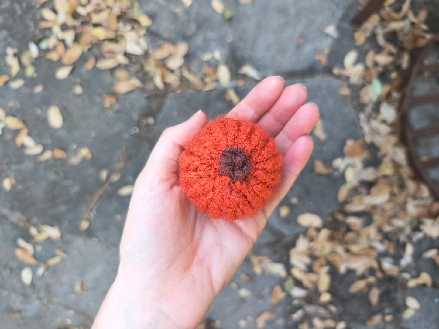 Wee Pumpkin - Mini Pumpkin Plushie