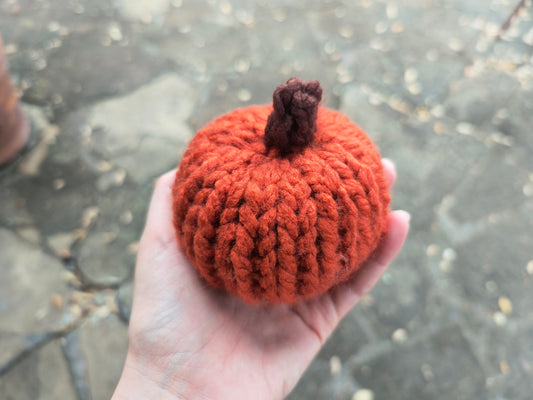 4" Pumpkin Plushie