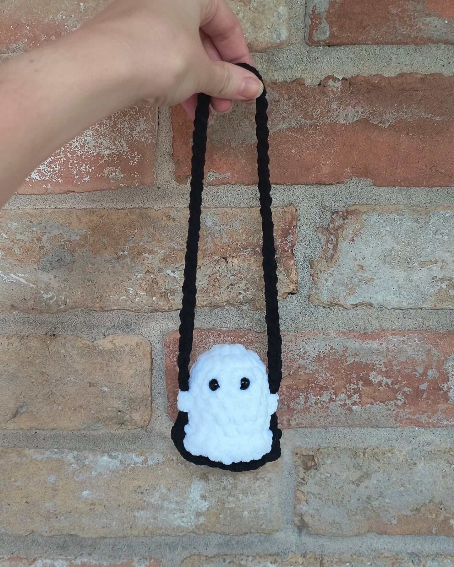 Ghost on a Swing - Halloween Car Hanger Plushie