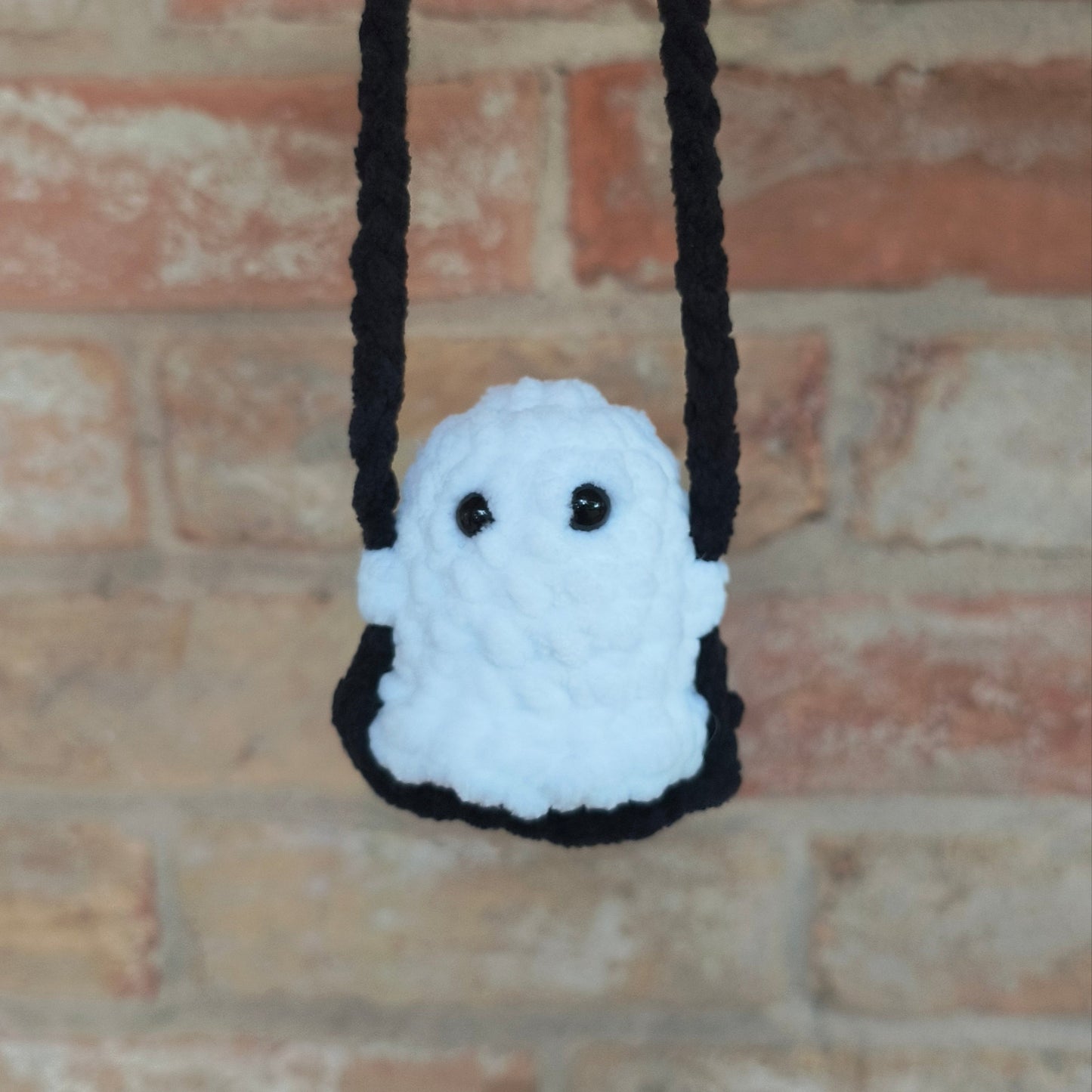 Ghost on a Swing - Halloween Car Hanger Plushie