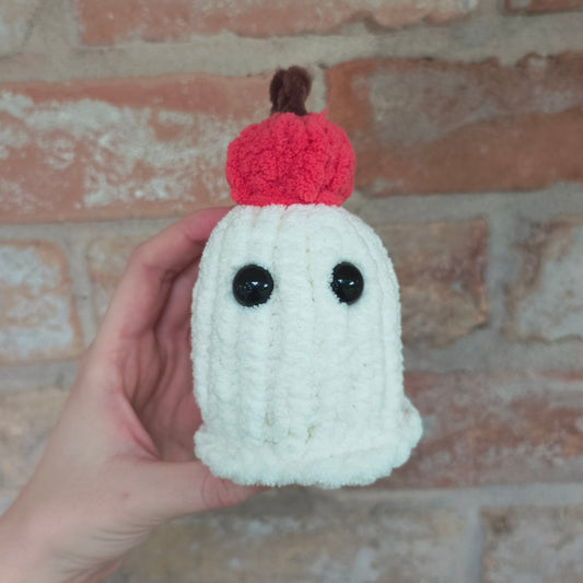 Pumpkin Head Ghost Plushie