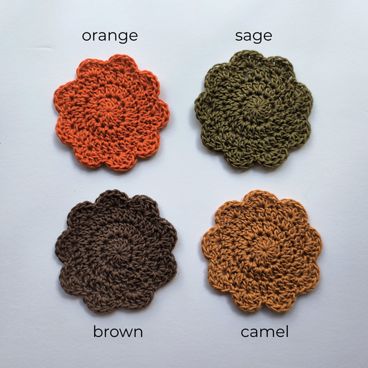 Build Your Own Coaster Set - Scalloped Coasters 4-Pack