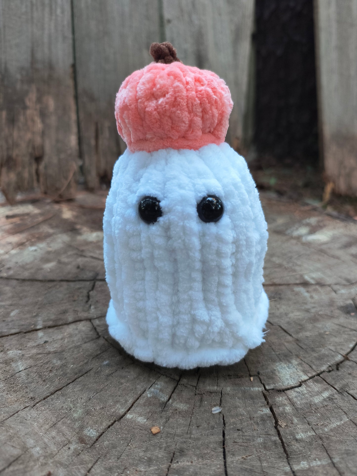 Pumpkin Head Ghost Plushie