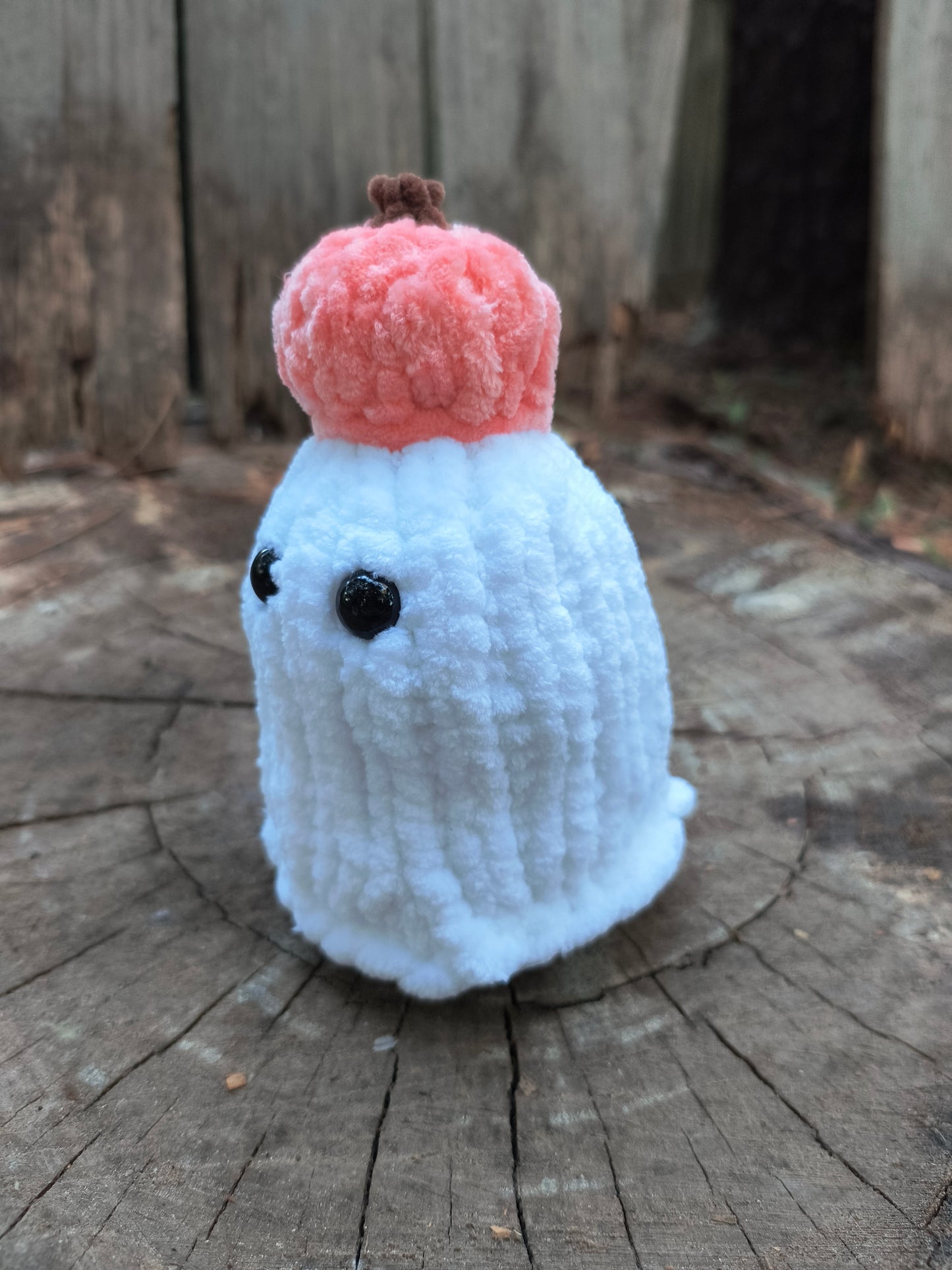 Pumpkin Head Ghost Plushie