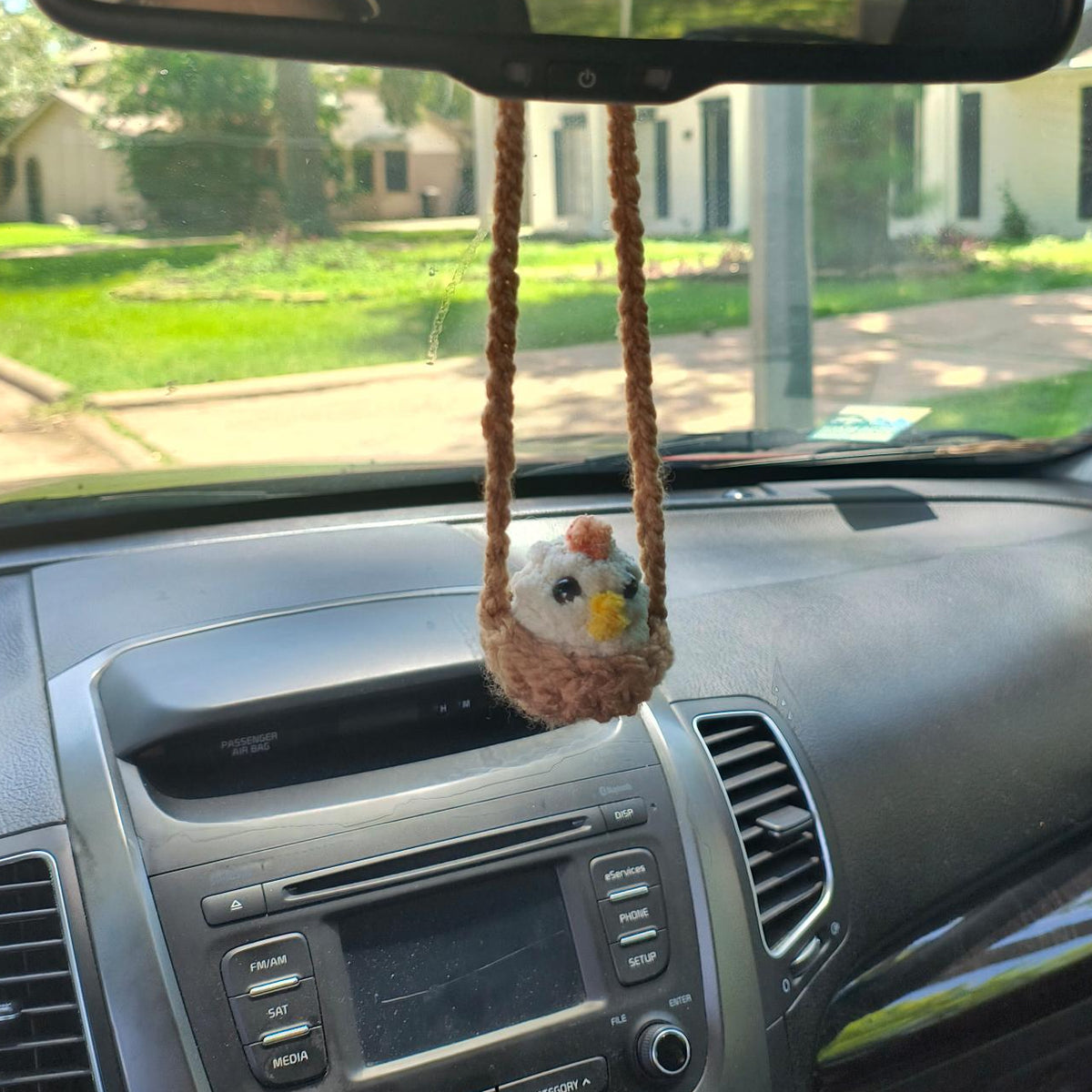 Tiny Chicken Car Hanger