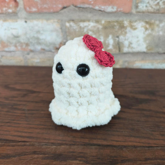 Ghost with a Bow Plushie
