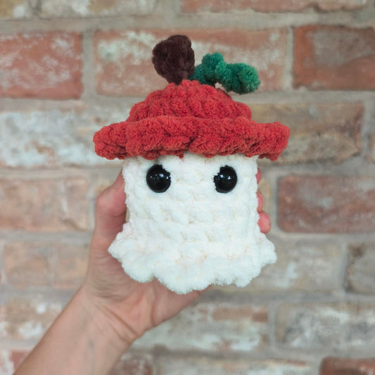 Pumpkin Hat Ghost Plushie